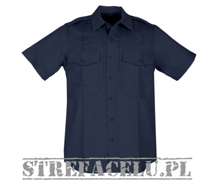 Koszula męska z krótkim rękawem 5.11 TCLT PDU S/S B-CL SHIRT, kolor: MIDNIGHT NVY