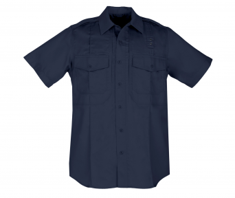 Koszula męska z krótkim rękawem 5.11 TCLT PDU S/S B-CL SHIRT, kolor: MIDNIGHT NVY