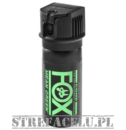 Gaz pieprzowy Mean Green 43 ml - stożek- FOX LABS