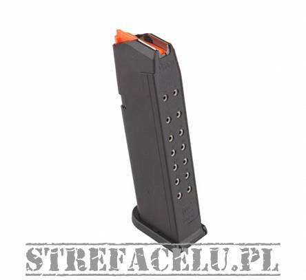 Magazynek Glock 17 nabojowy // .9 PARA (Pomarańczowy podajnik)