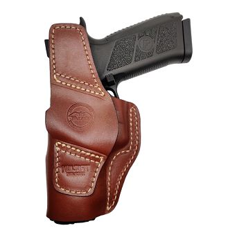 Kabura skórzana IWB/OWB AM02-2331 MultiFit Full-Size, RH, kolor: Brązowy Falco Holsters