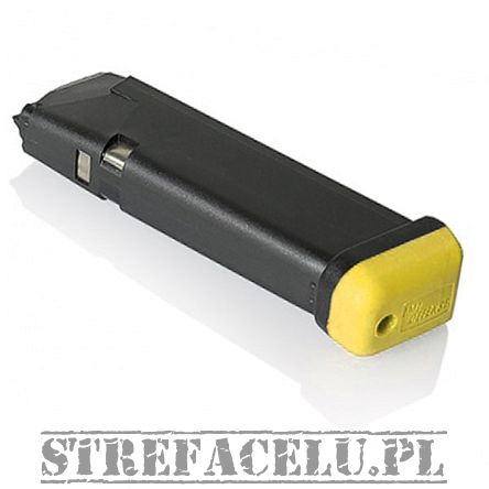 Gumowa stopka magazynka Glock żółta - IMI Defense - PFP02