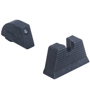 Przyrządy celownicze co-witness Meprolight CRIS Backup Sights do pistoletu Glock ML-10224317301 (przód 9mm/tył 11.5mm)