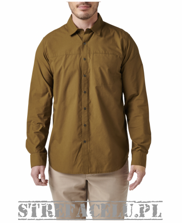 Koszula męska z długim rękawem 5.11 IGOR SOLID L/S kolor: FIELD GREEN