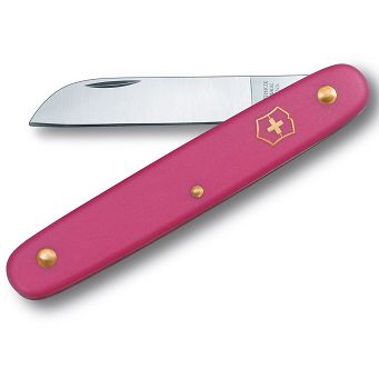 Victorinox Scyzoryk ogrodniczy. 100mm. Nylon. różowy. blister