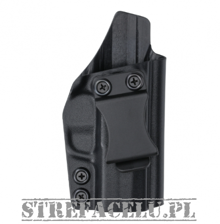 Kabura wewnętrzna prawa do pistoletu Walther PDP Compact, RH IWB kydex, kolor: czarny