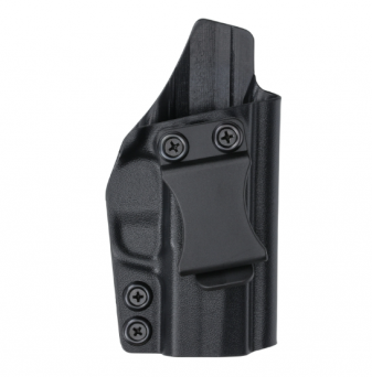 Kabura wewnętrzna prawa do pistoletu Walther PDP Compact, RH IWB kydex, kolor: czarny