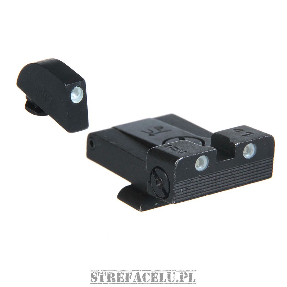 Przyrządy regulowane trytowe do Glock 17/19/20/21/22/23 Meprolight ML-20224 Tru-Dot