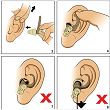 Zatyczki do uszu Combat Arms Earplugs M 4.1 - Półaktywne - 3M - 4