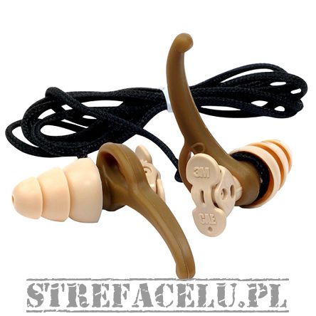 Zatyczki do uszu Combat Arms Earplugs M 4.1 - Półaktywne - 3M
