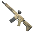 Karabinek Aero Precision M4E1-T PRO 12,5" FDE Mid-gas kal. 5,56x45mm / .223REM