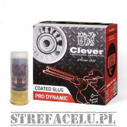 Amunicja śrutowa Clever Pro Dynamic Coated Slug // 12/70