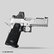 Pistolet Bul Armory SAS II TAC 4.25 OR kal. 9x19, kolor: srebrny - Optics Ready - 6
