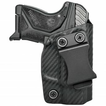 Kabura wewnętrzna prawa do pistoletu Ruger LCP 2, RH IWB kydex, kolor: carbon