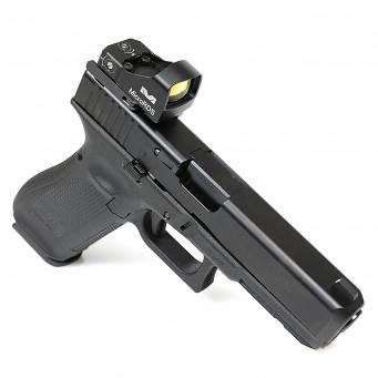 Pistolet Glock 17 GEN 5 z kolimatorem MicroRDS + przyrządy trytowe kal. 9x19mm