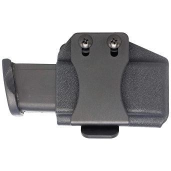 Ładownica na mag. dwurzędowy 9mm/40SW horyzontalna, OWB kydex, kolor: czarny