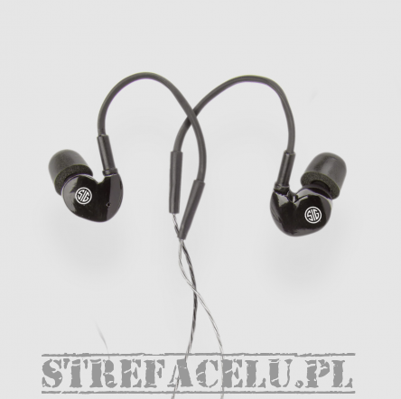 Zatyczki aktywne do uszu Sig Sauer GS Extreme 2.0 Bluetooth, kolor: Czarny - AXIL