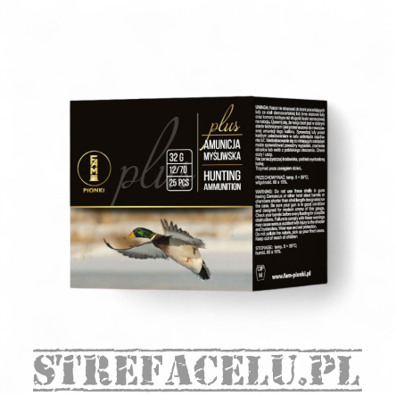 Amunicja śrutowa-myśliwska FAM PLUS 32g 2-3,50mm (1op = 25szt)  // 12/70 - FAM PIONKI