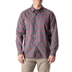 Koszula męska z długim rękawem 5.11 IGOR PLAID L/S kolor: RED BRBN PLD