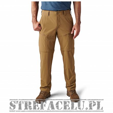 Spodnie męskie 2w1 5.11 DECOY CONVERTIBLE PANT. kolor: KANGAROO