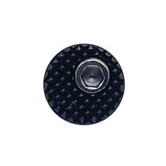 Przycisk zrzutu magazynka 1911 - Magazine Release Button - Black - Checkering #SET-RBTN-1911-1