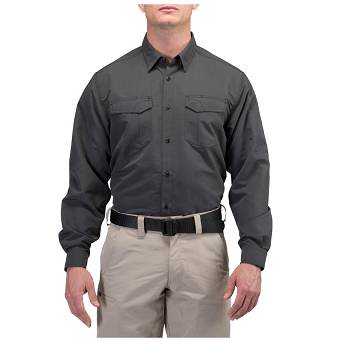 Koszula męska z długim rękawem 5.11 FAST-TAC SHIRT CHARCOAL