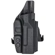 Kabura zewnętrzna prawa do pistoletu CZ 75B, RH OWB kydex, kolor: czarny