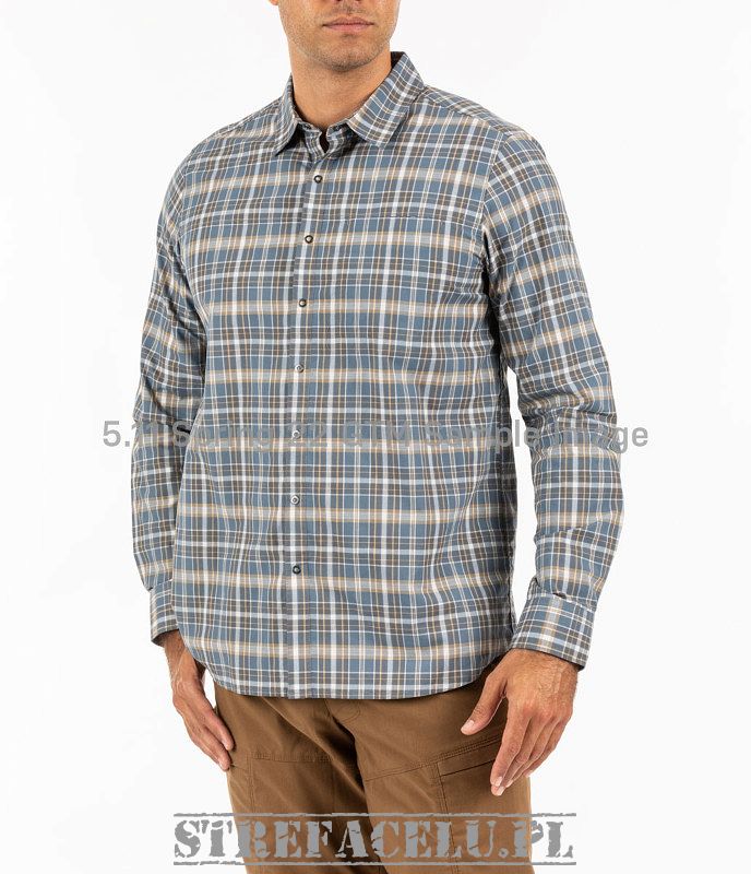 Koszula męska z długim rękawem 5.11 IGOR PLAID L/S kolor: TURBLNCE PLD  Sklep Warszawa