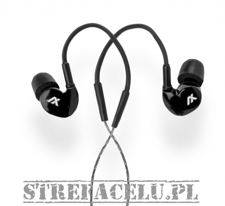 Zatyczki aktywne do uszu AXIL GS Extreme 2.0 Bluetooth, kolor: Czarny