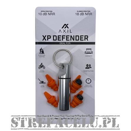 Zatyczki do uszu XP Defender - M/L kolor: Orange - AXIL