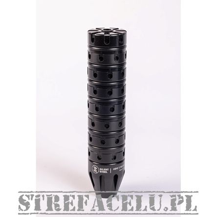 Tłumik huku Silent Steel Mini Streamer .22LR Czarny Cerakote (Gwint na lufie: 1/2x20)