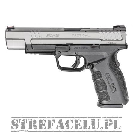 Pistolet XD-9 Tactical Mod.2 Srebrno-Czarny kal. 9x19mm