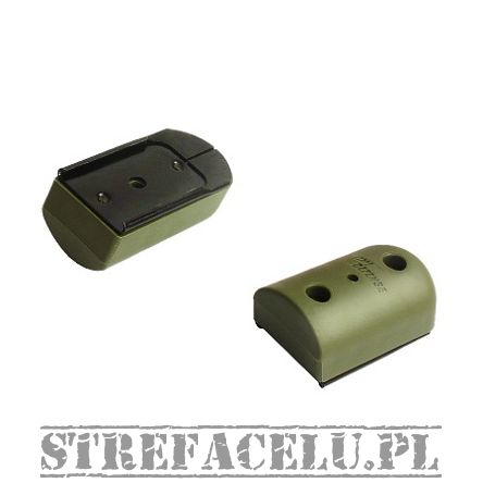 Gumowa stopka magazynka pistoletowego - ZIELONA - IMI Defense - PFP01