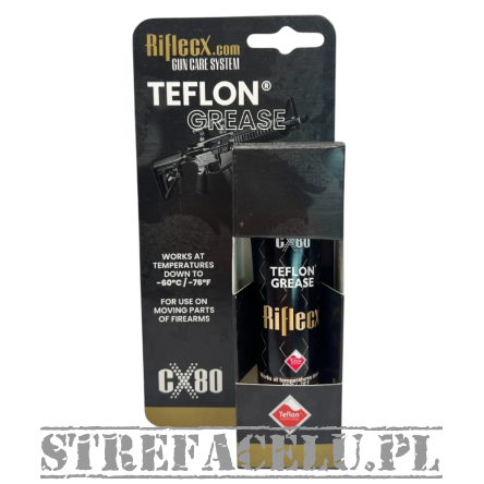 Smar stały teflonowy do broni 20g CX80 RiflecX