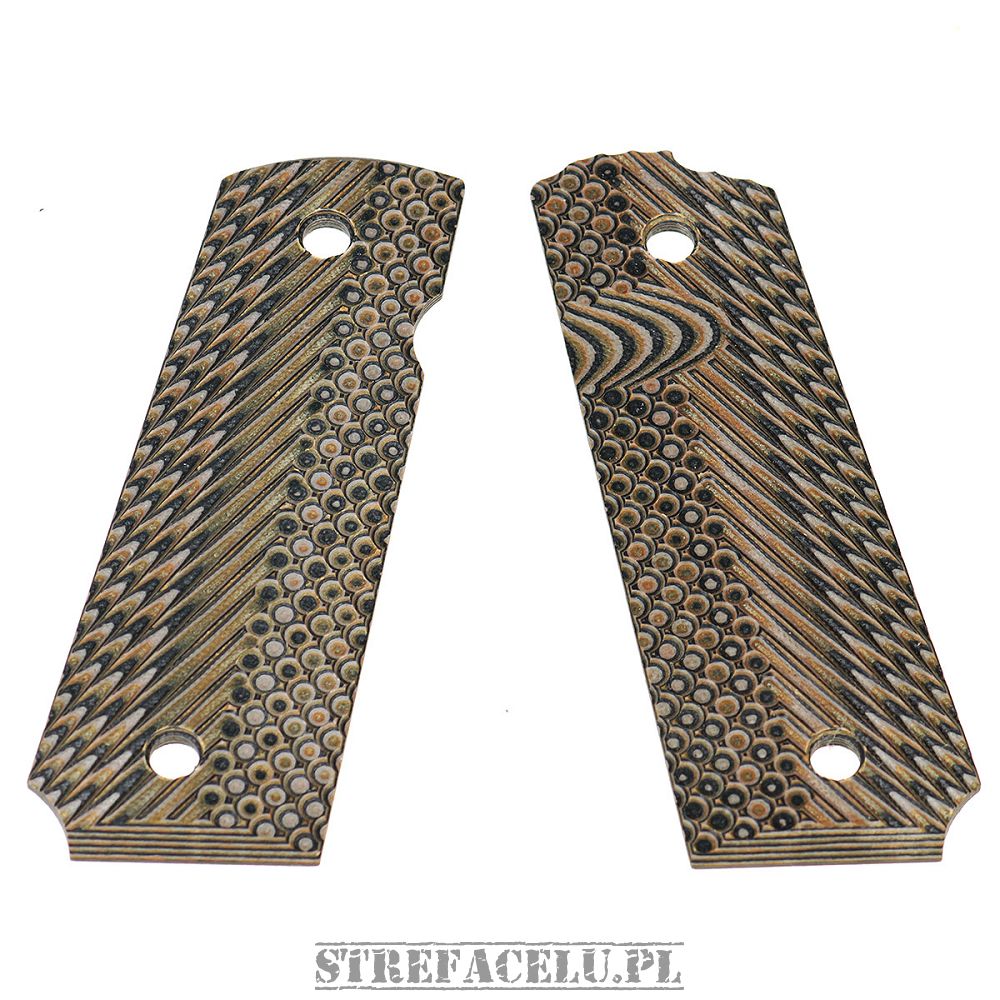 Okładziny G10 do BUL 1911 FS - GK3 Slim Desert #GRP/1911-19