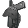 Kabura zewnętrzna prawa do pistoletu Glock 17/19/22/23/26/27/31/32/33/34/45 z TLR-1, RH OWB kydex, kolor: czarny