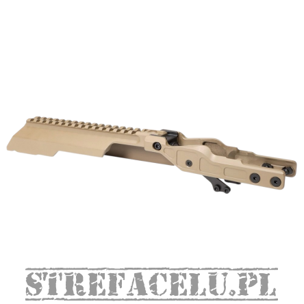 Pokrywa z szyną do AK Alpha Series Railed Top Cover - FDE - Midwest Industries