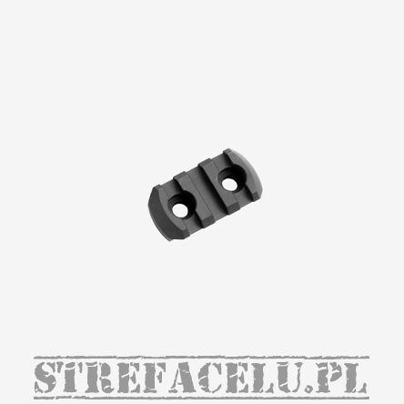Szyna picatinny aluminiowa Magpul M-LOK - 3 bramki - MAG580-BLK