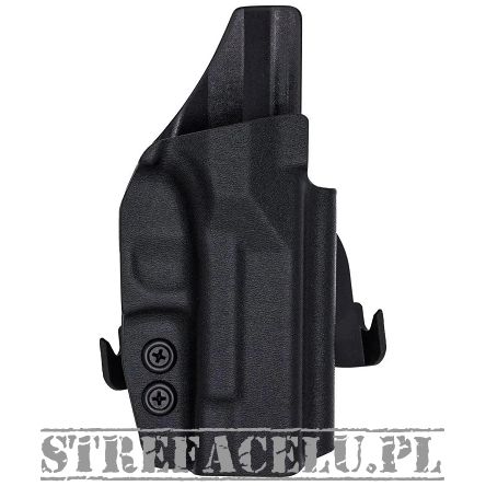 Kabura zewnętrzna prawa do pistoletu Staccato CS, RH OWB kydex, kolor: czarny