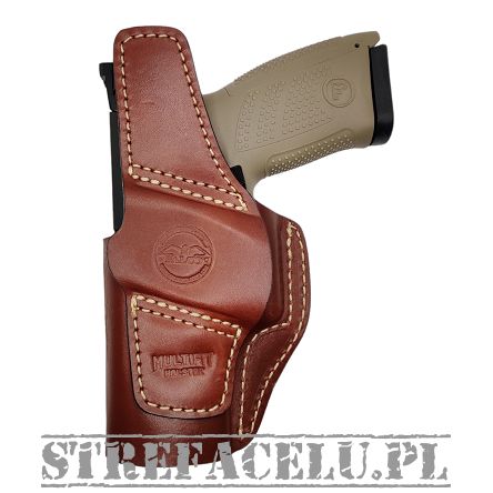 Kabura skórzana IWB/OWB AM02-2330 MultiFit Compact, RH, kolor: Brązowy Falco Holsters