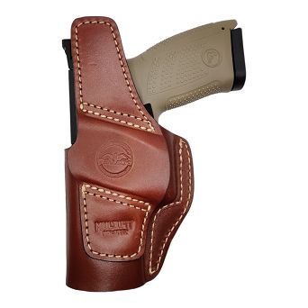 Kabura skórzana IWB/OWB AM02-2330 MultiFit Compact, RH, kolor: Brązowy Falco Holsters