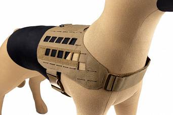 Uprząż - szelki dla psa K9 Zephyr MK1 Dog Harness, Kolor: Coyote Brown - Raptor Tactical