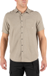 Koszula męska z krótkim rękawem 5.11 EVOLUTION SHIRT KHAKI HTR