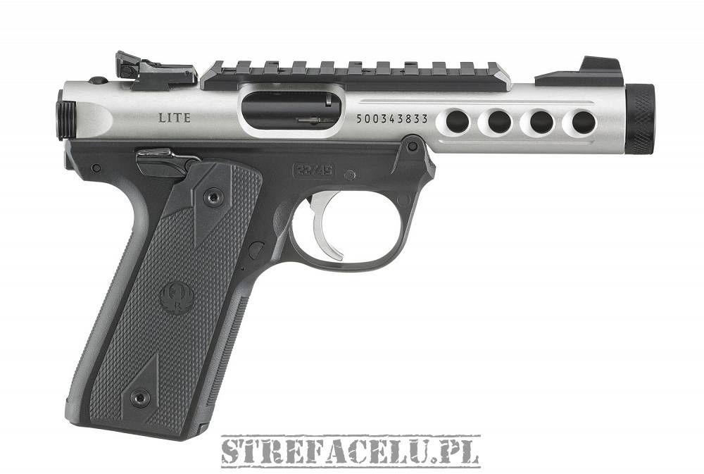 Pistola Ruger MARK IV ™ 22/45 Tactical Cal. 22LR 10 Tiros - Cano 4,40  na  Pesca & Cia Armas