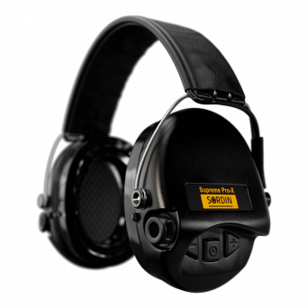Słuchawki aktywne MSA Supreme Pro-X LED CZARNE SOR75302-X-13-S