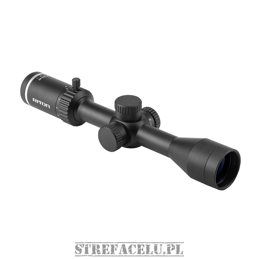 Luneta Riton 1 Primal 3-9×40 Long Body SFP MOA