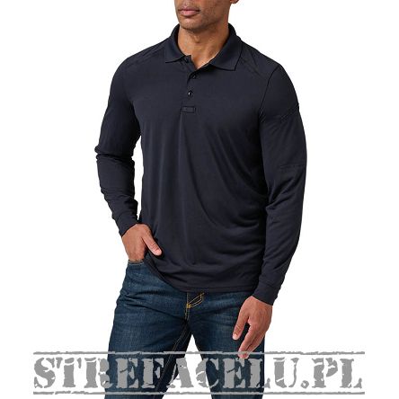 Koszulka polo męska 5.11 HELIOS L/S POLO kolor: DARK NAVY - (Wybór rozmiarów)