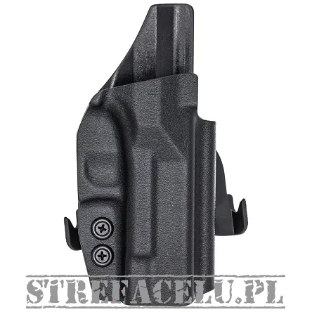 Kabura zewnętrzna lewa do pistoletu CZ 75B, LH OWB kydex, kolor: czarny