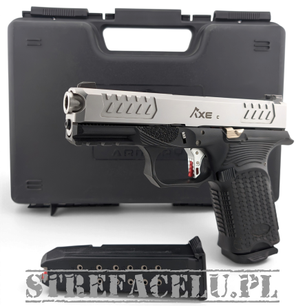 Używany Pistolet Bul Armory AXE C CLEAVER kal. 9x19, kolor: srebrny