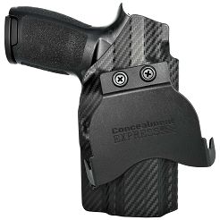 Kabura zewnętrzna prawa do pistoletu Sig Sauer P320 Compact/Carry, RH OWB kydex, kolor: carbon